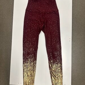 Beyond Yoga Maroon Yoga Pants – Size Small